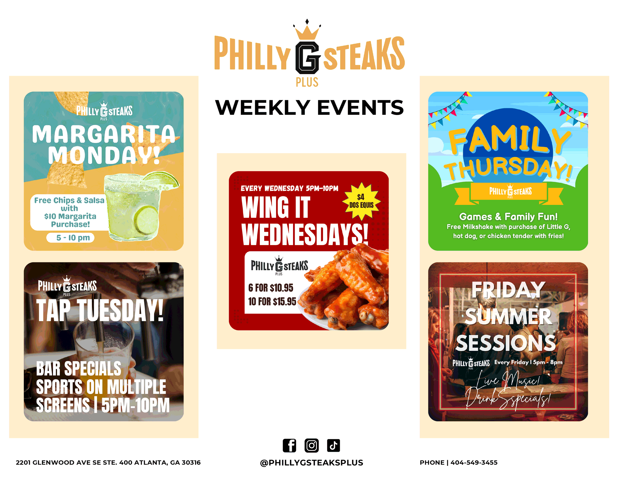 Philly G Specials